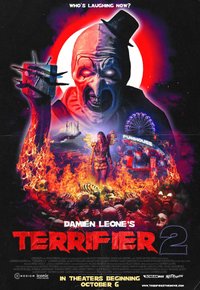 Plakat Filmu Terrifier 2. Masakra w Święta (2022)